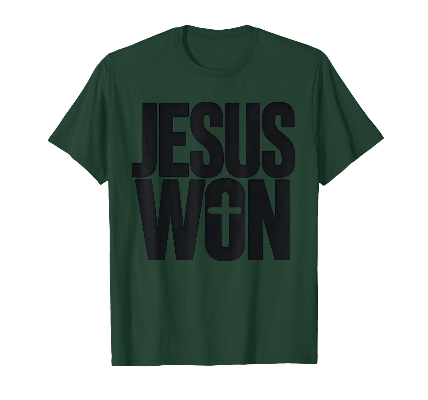 Jesus Won Christian Faith T-Shirt