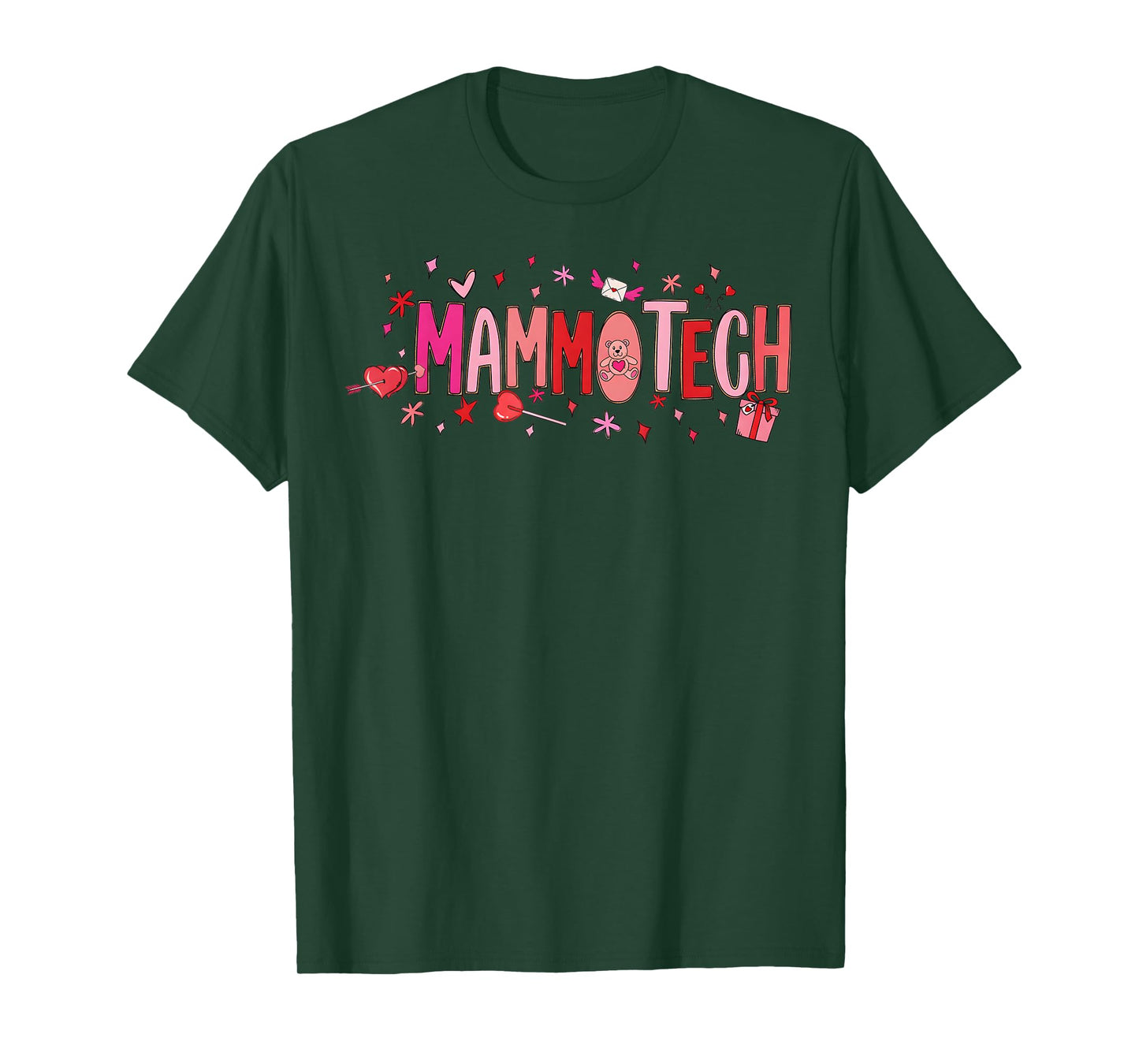Mammo tech Nurse RN CNA MA Valentine Valentine Nurse Valenti T-Shirt