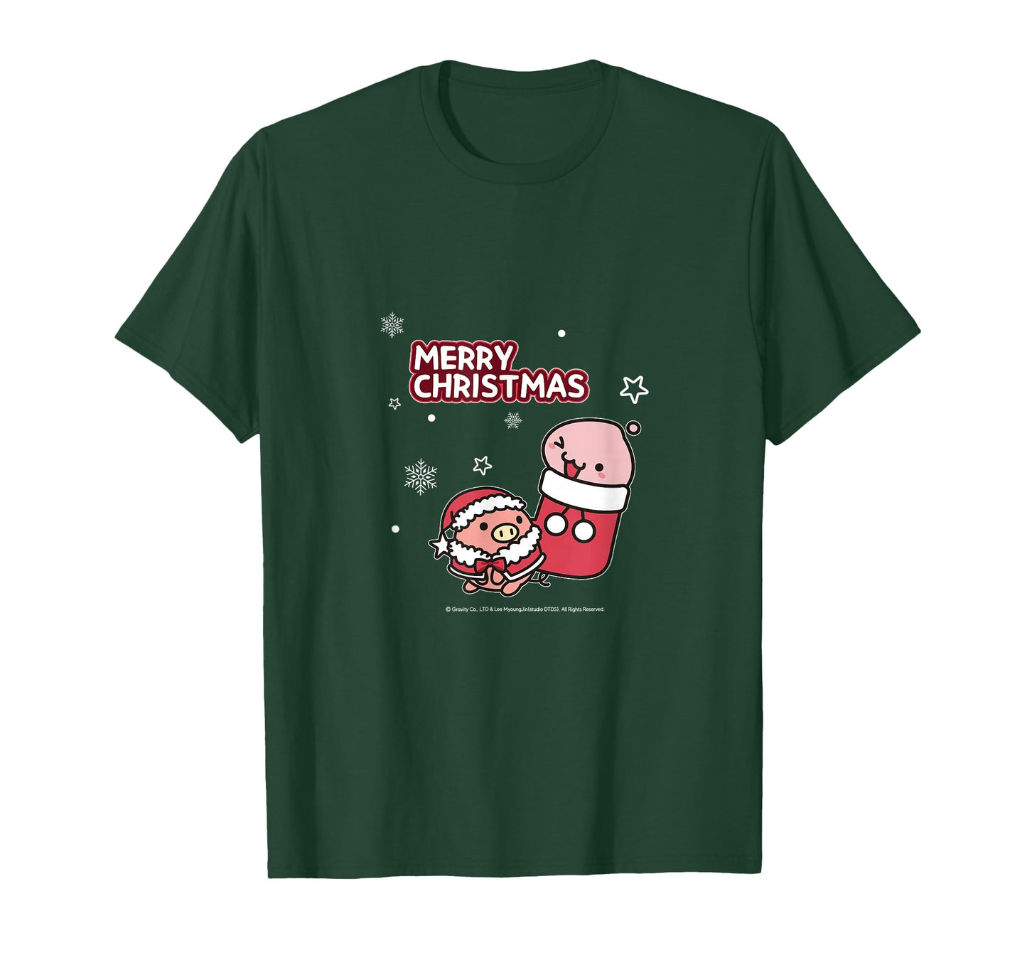 [2025 Christmas] Ragnarok Savage Babe & Stocking Poring T-Shirt