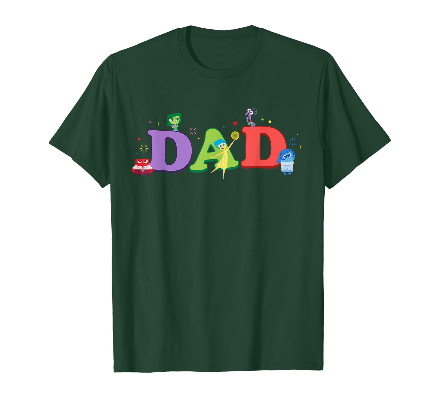 Disney & Pixar's Inside Out Dad Family Trip Vacation T-Shirt