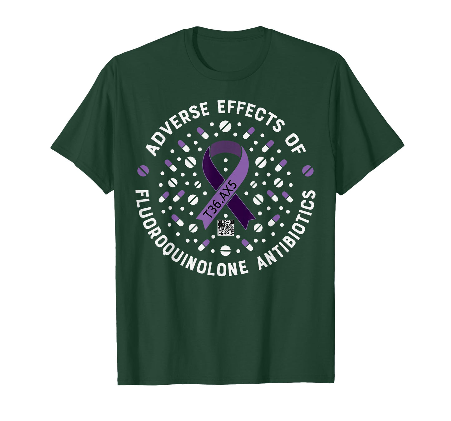 Fluoroquinolone Toxicity Awareness - Medical Code T-Shirt