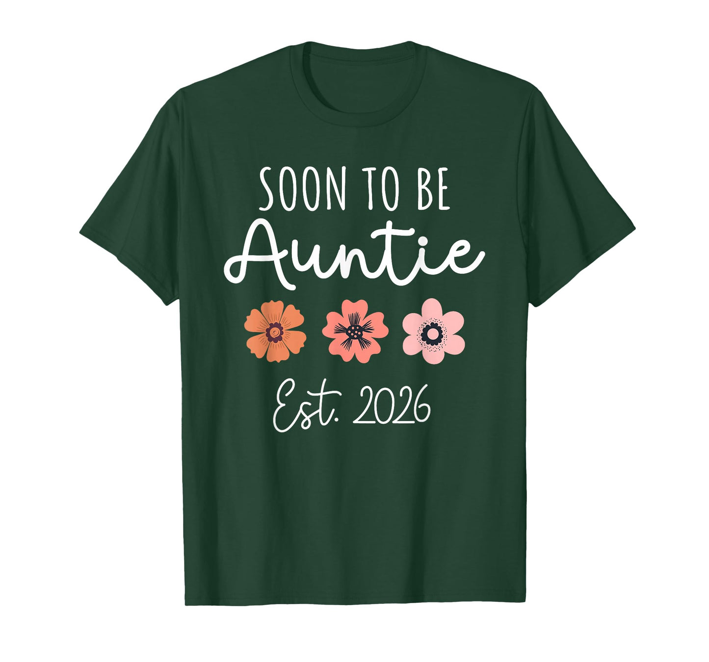 Aunt Pregnancy Announcement to Sister Soon to Be Auntie 2026 T-Shirt
