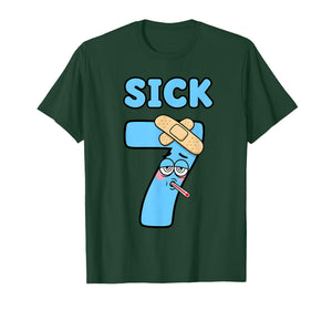 Sick Seven Meme Tee 67 Six Seven Funny Wordplay T-Shirt