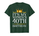 It's My Nephew's 40th Birthday Happy Birthday 40 Years Old T-Shirt
