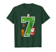 Number 7 67 Meme Couple Pajamas Christmas Matching T-Shirt
