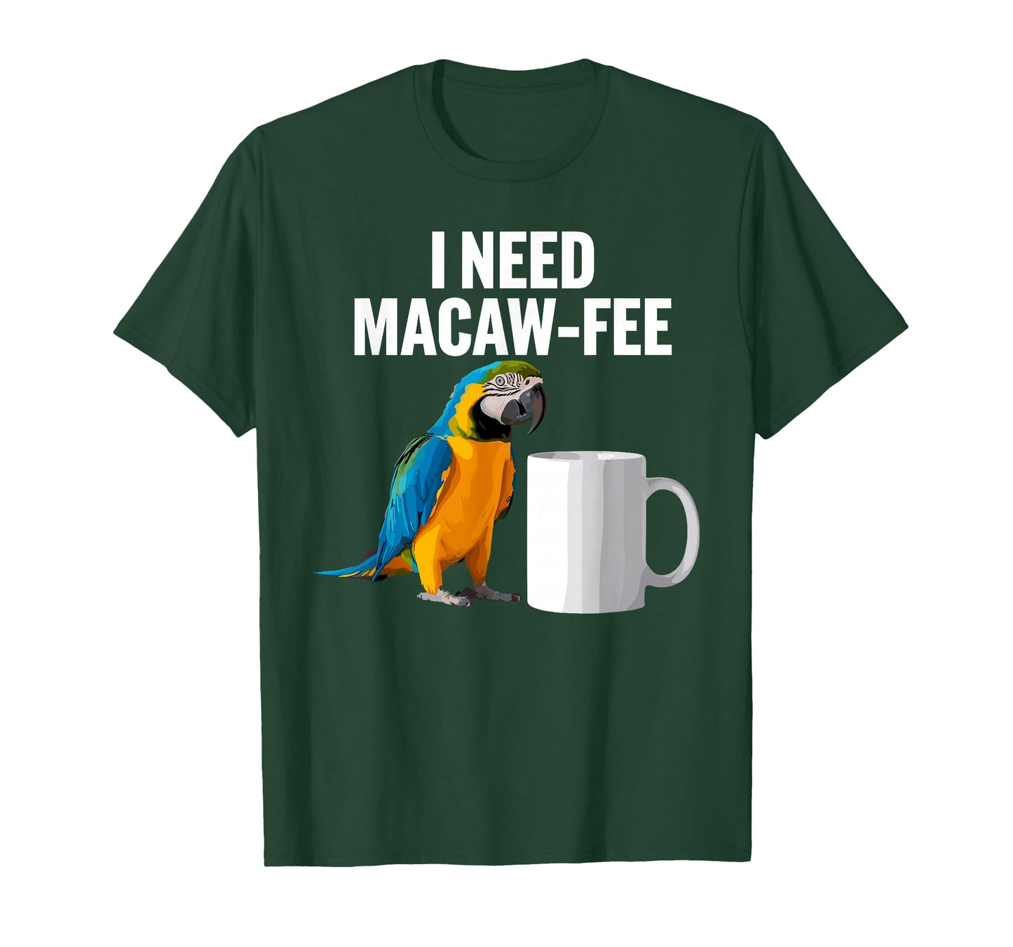 Cool Parrot Design for Men Women Tropical Bird Parrot Lover T-Shirt