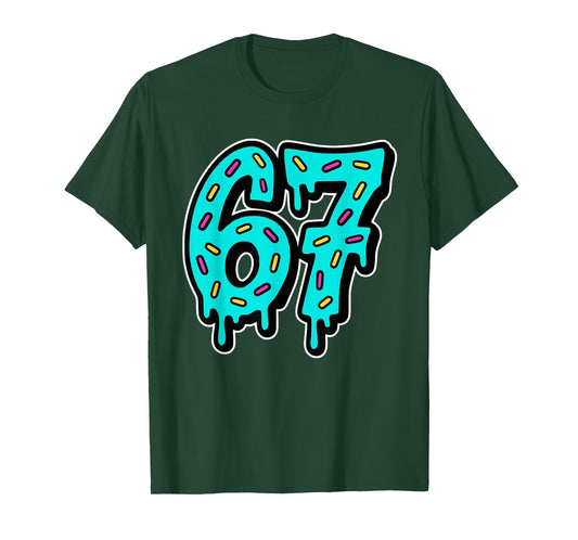 67 Six Seven Mason Ice Cream Drip Meme Boys T-Shirt