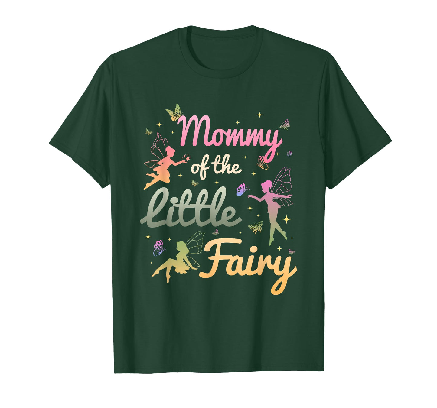 Mommy of The Little Fairy 1St Birthday Girl Fairytale T-Shirt