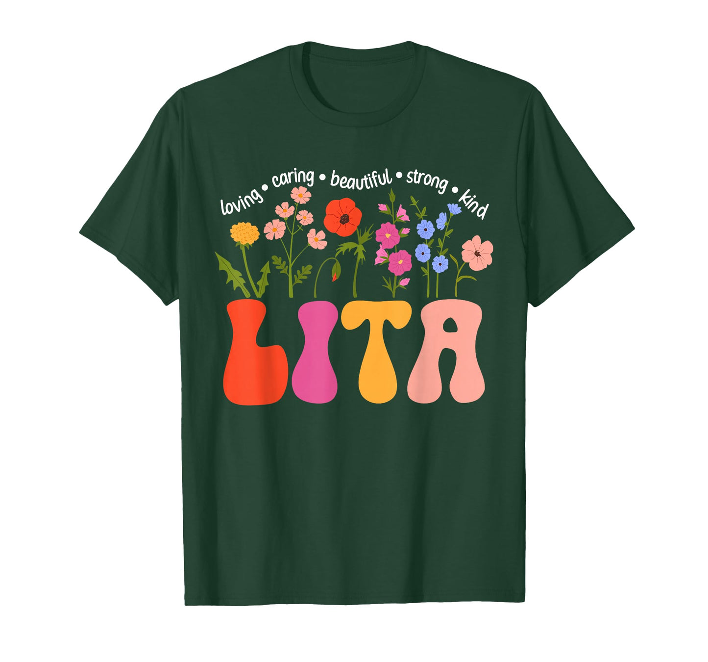 Lita Appreciation Lita Grandma Lita Grandmother T-Shirt
