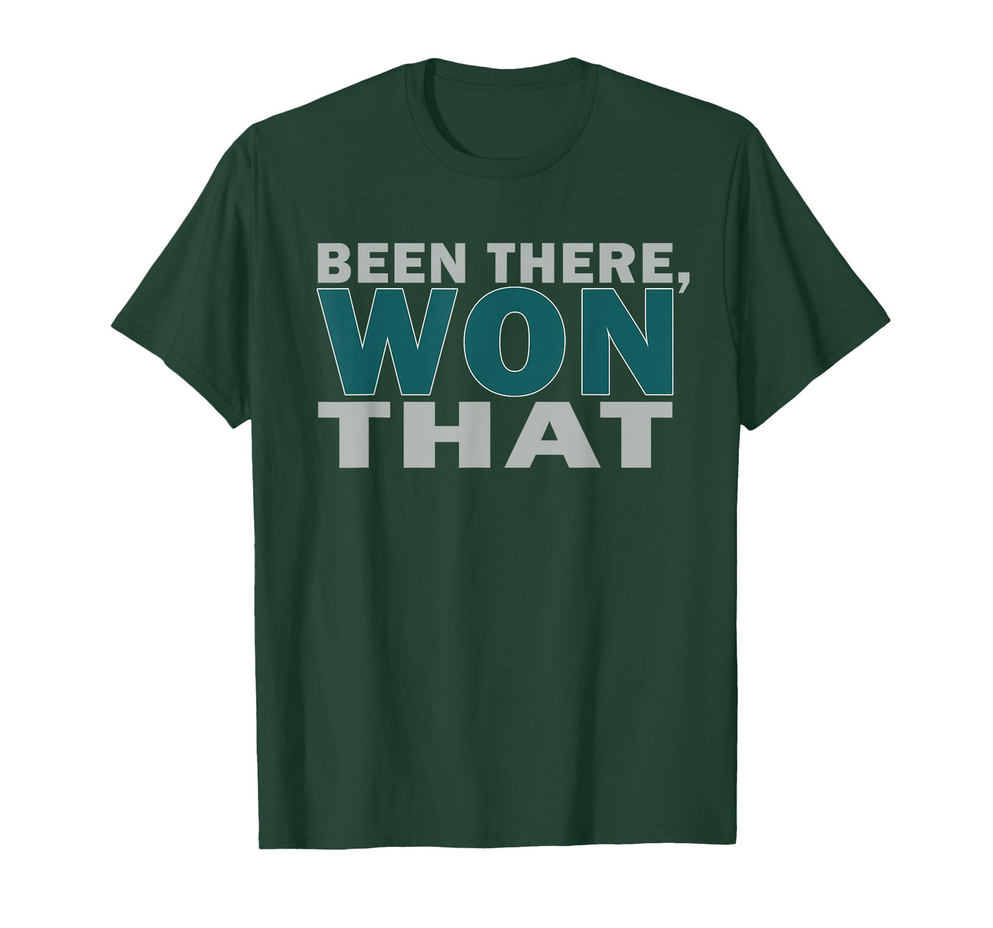 Been There Won That Bold Victory Fan Graphic T-Shirt
