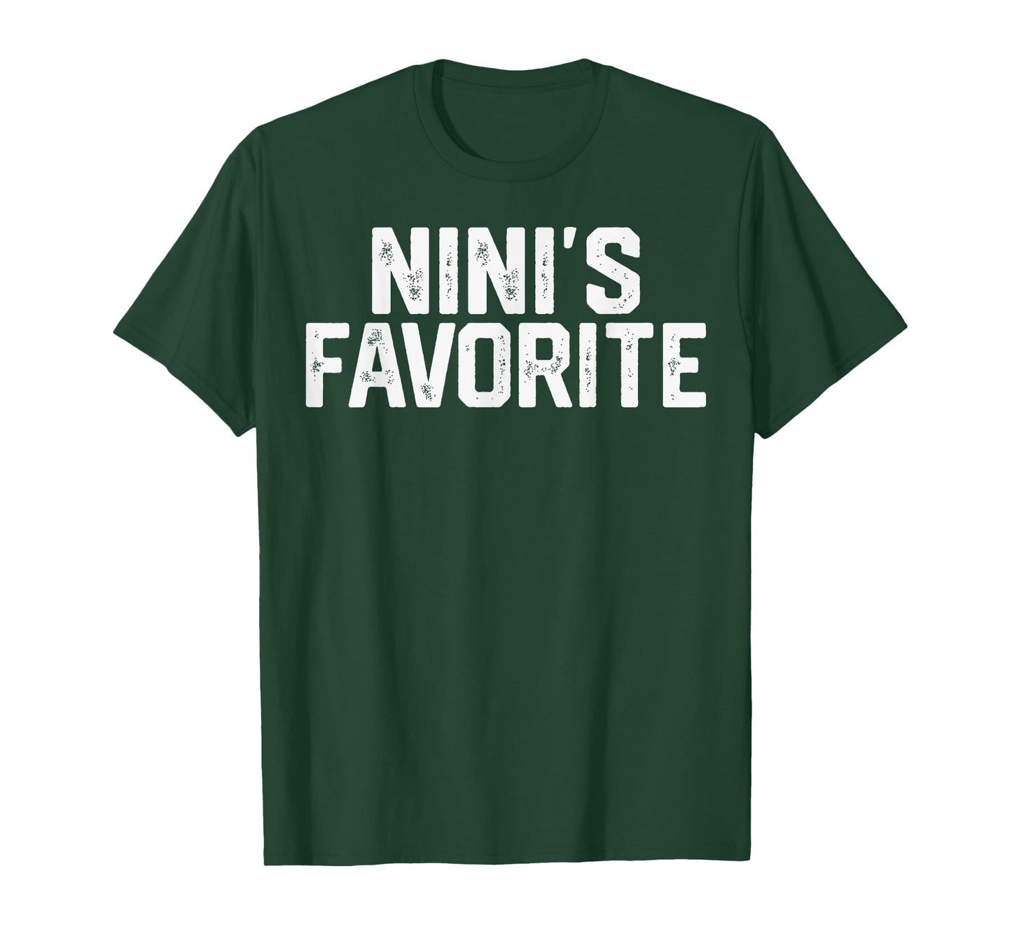 NINI’S Favorite Funny Grandparent Grandchild Vintage Humor T-Shirt