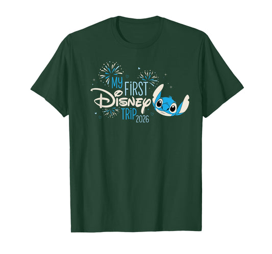 Disney Stitch My First Disney Trip 2026 Vacation T-Shirt