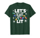 Let's Get Lit Christmas Lights T-Shirt