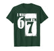 I was 6 Now I'm 7 Funny 67 Youth 7 Year Old Birthday T-Shirt