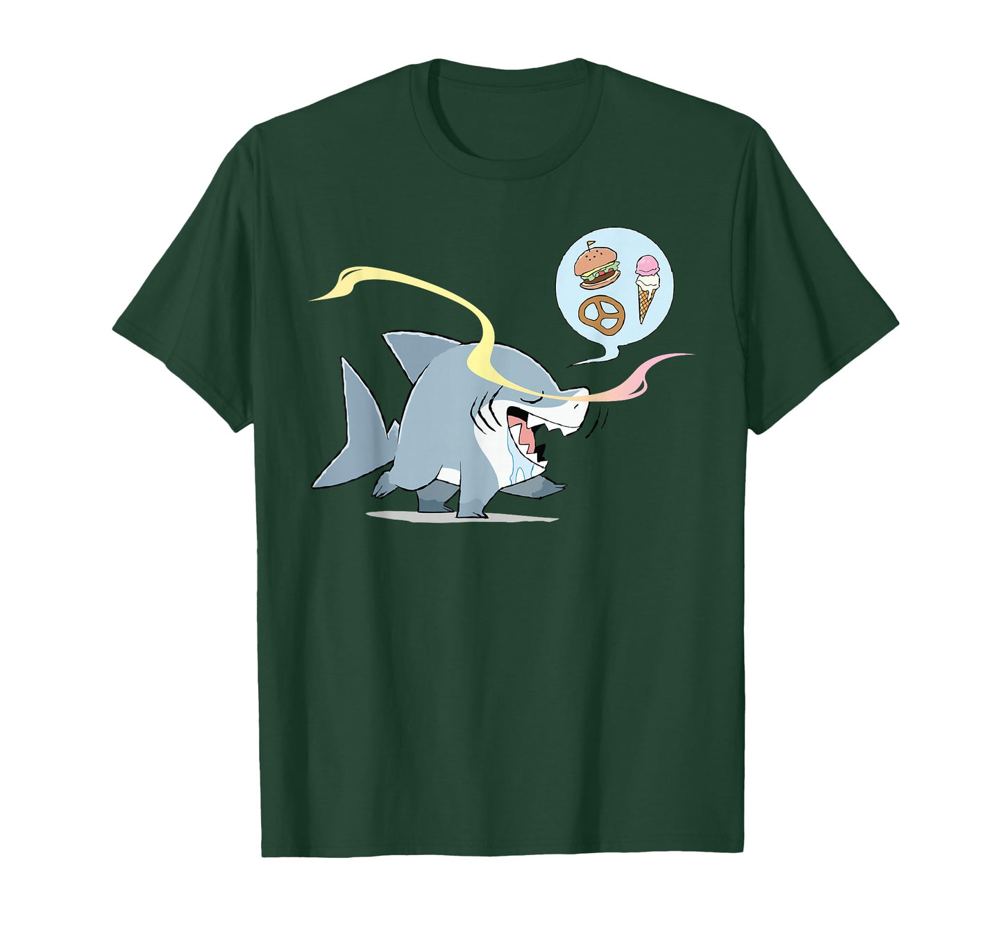 Marvel Jeff The Land Shark Hunting for Snacks T-Shirt