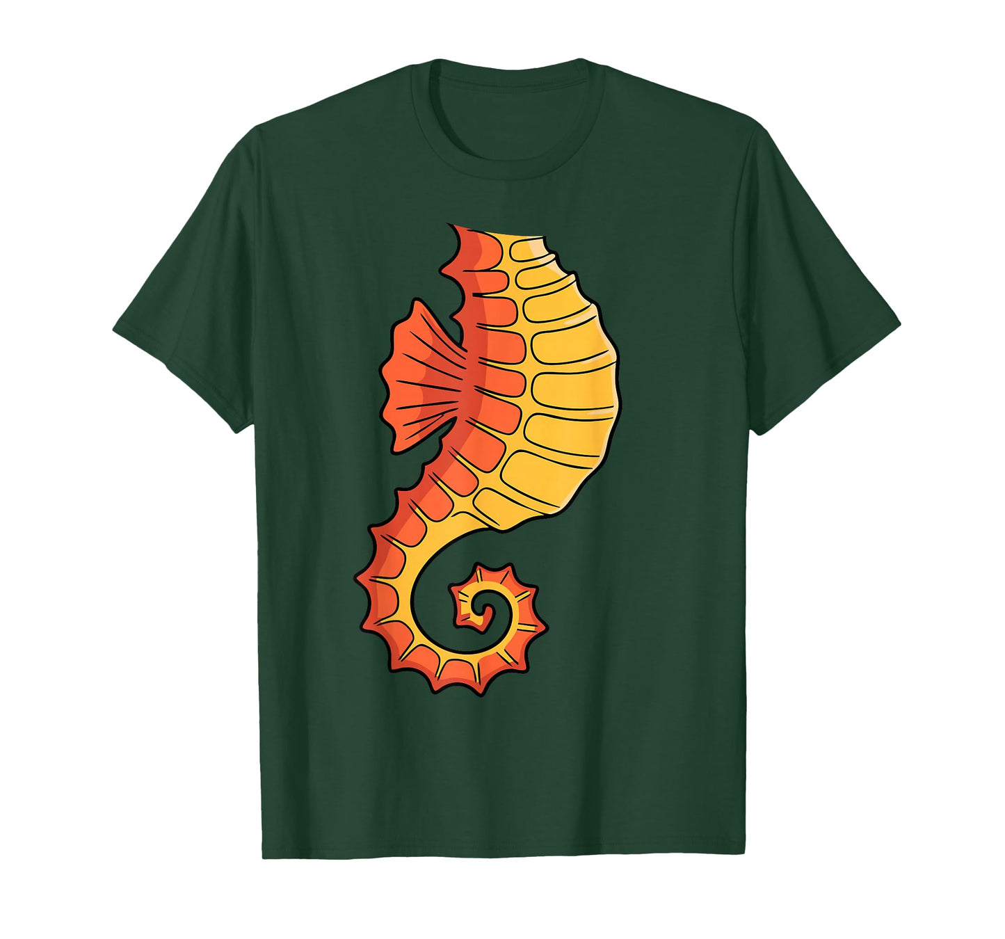 Seahorse Shirt Adult Kids Men Women Sea Horse Costume T-Shirt