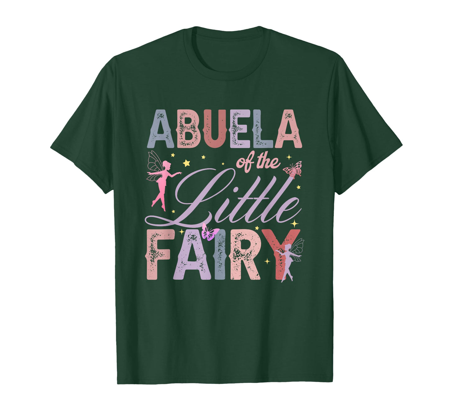 Abuela of The Little Fairy 1St Birthday Girl Fairytale T-Shirt
