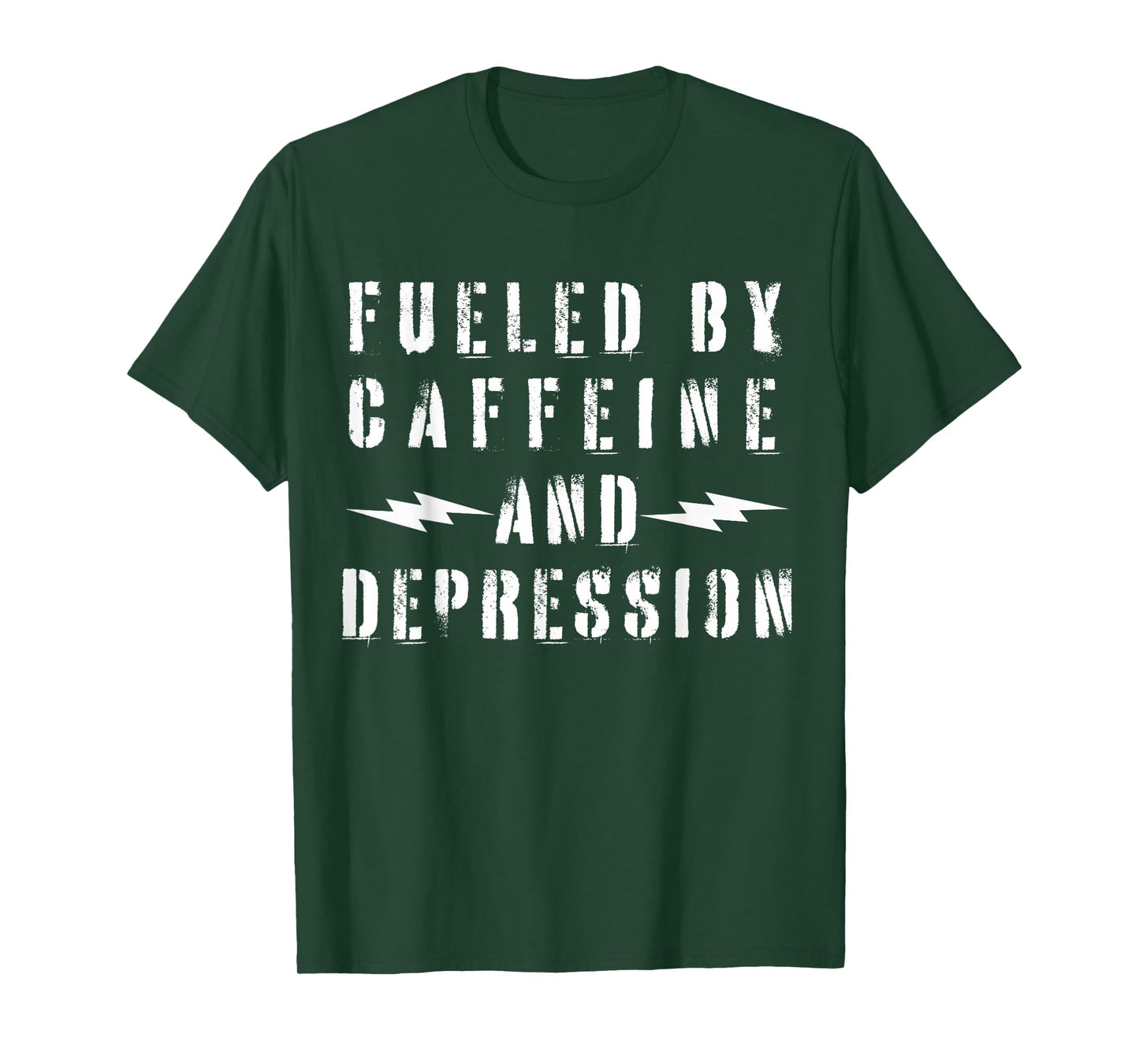 Fueled by Caffeine and Depression T-Shirt