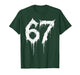 67 Six Seven Gothic Lettering T-Shirt