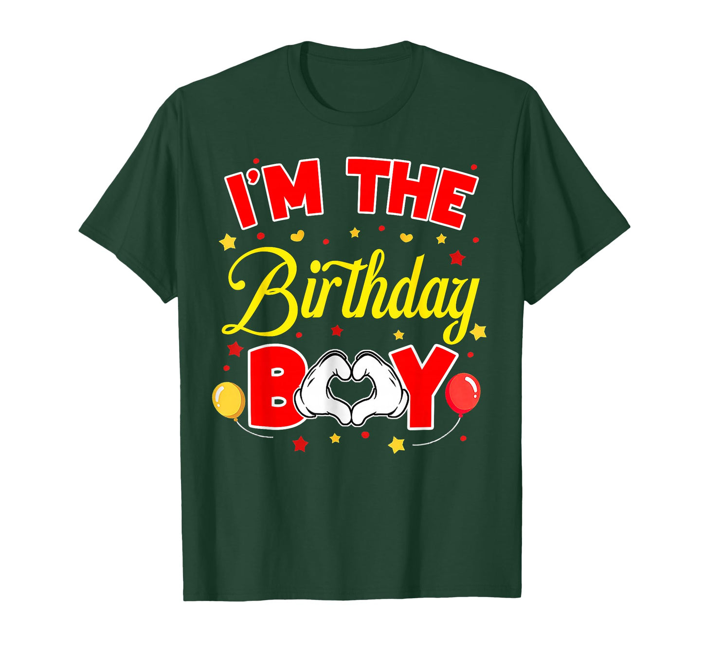 I'm The Birthday Boy Matching Family Birthday Party T-Shirt