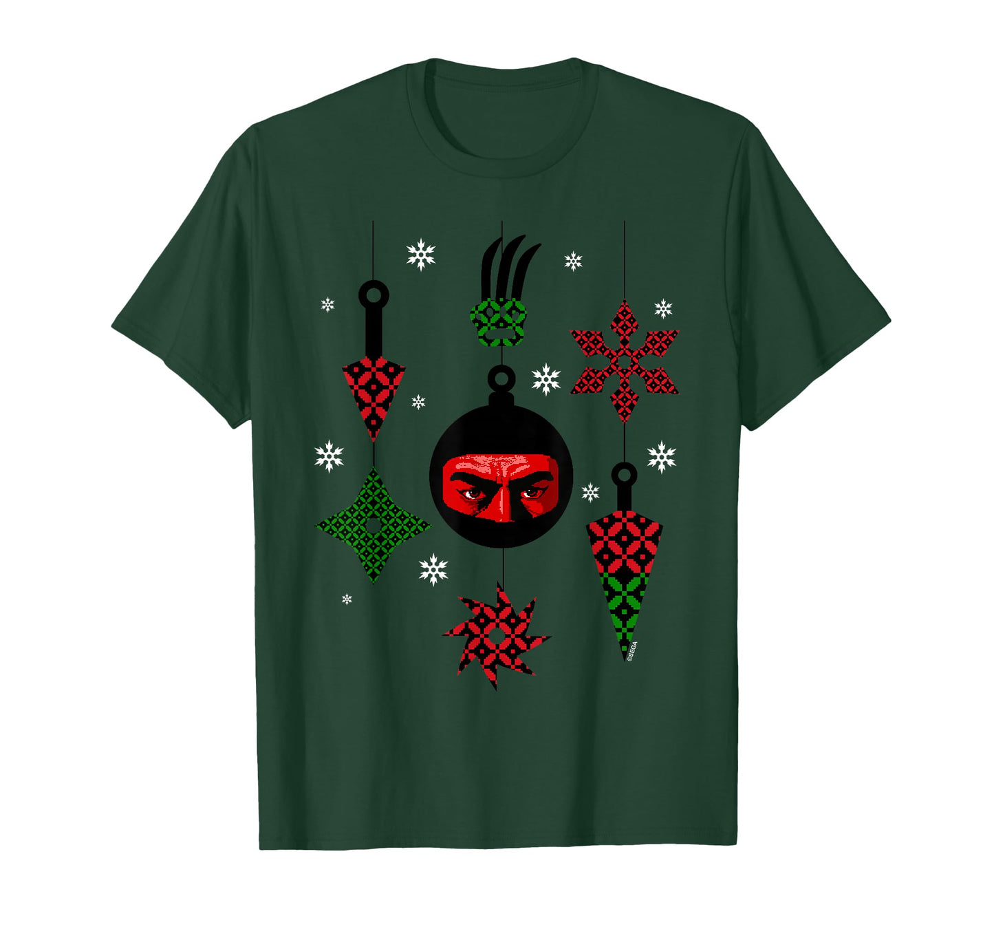 Shinobi - Holiday Ornaments SEGA T-Shirt