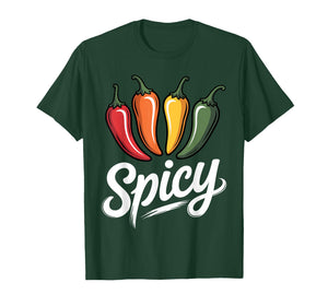 Funny Chili Pepper Art for Men Women Kids Chilli Pepper T-Shirt