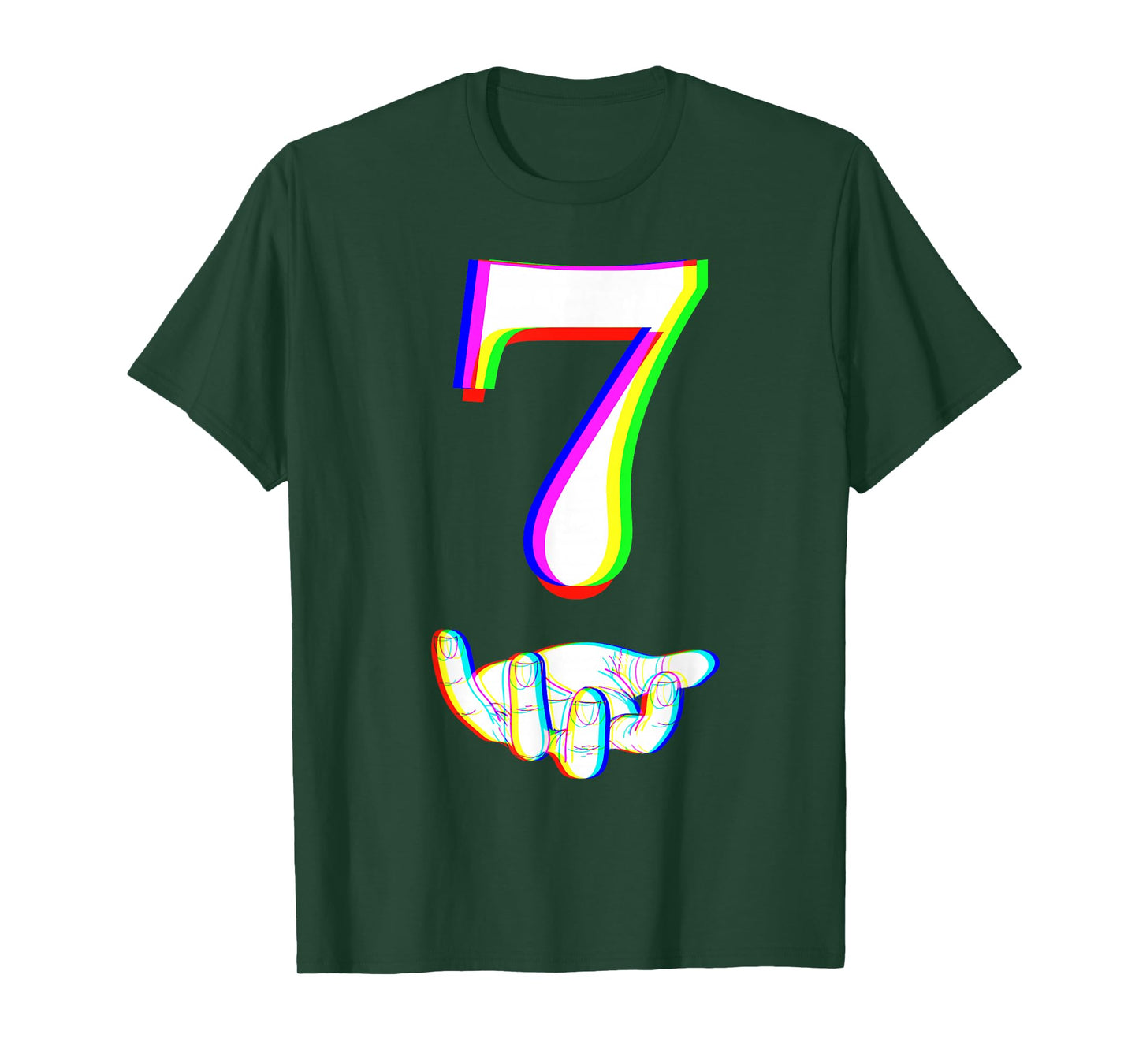 Number 7 Matching 67 Meme Halloween Costume Men Women Kids T-Shirt