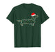 Dachshund Dogs Tree Christmas Sweater Xmas Gifts for Pet Dog T-Shirt