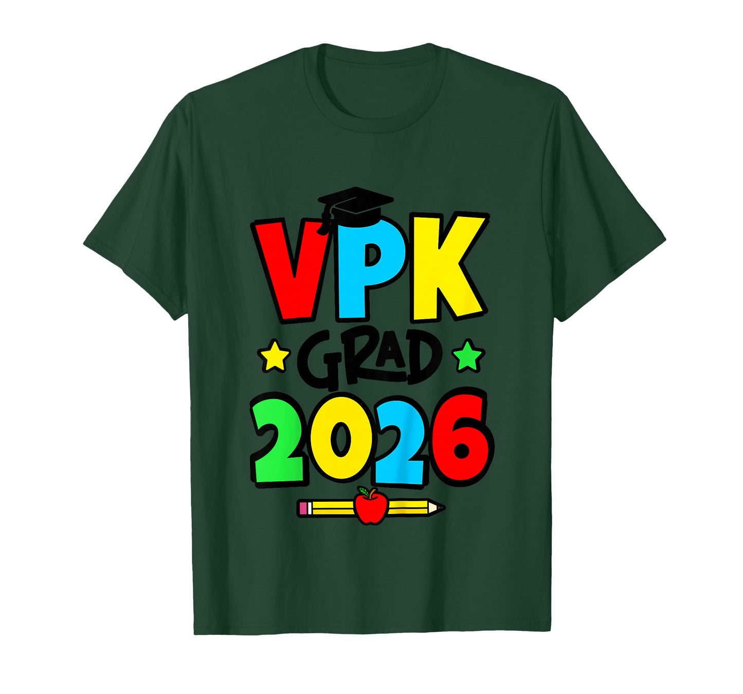 Kids VPK Graduation VPK Grad 2026 T-Shirt