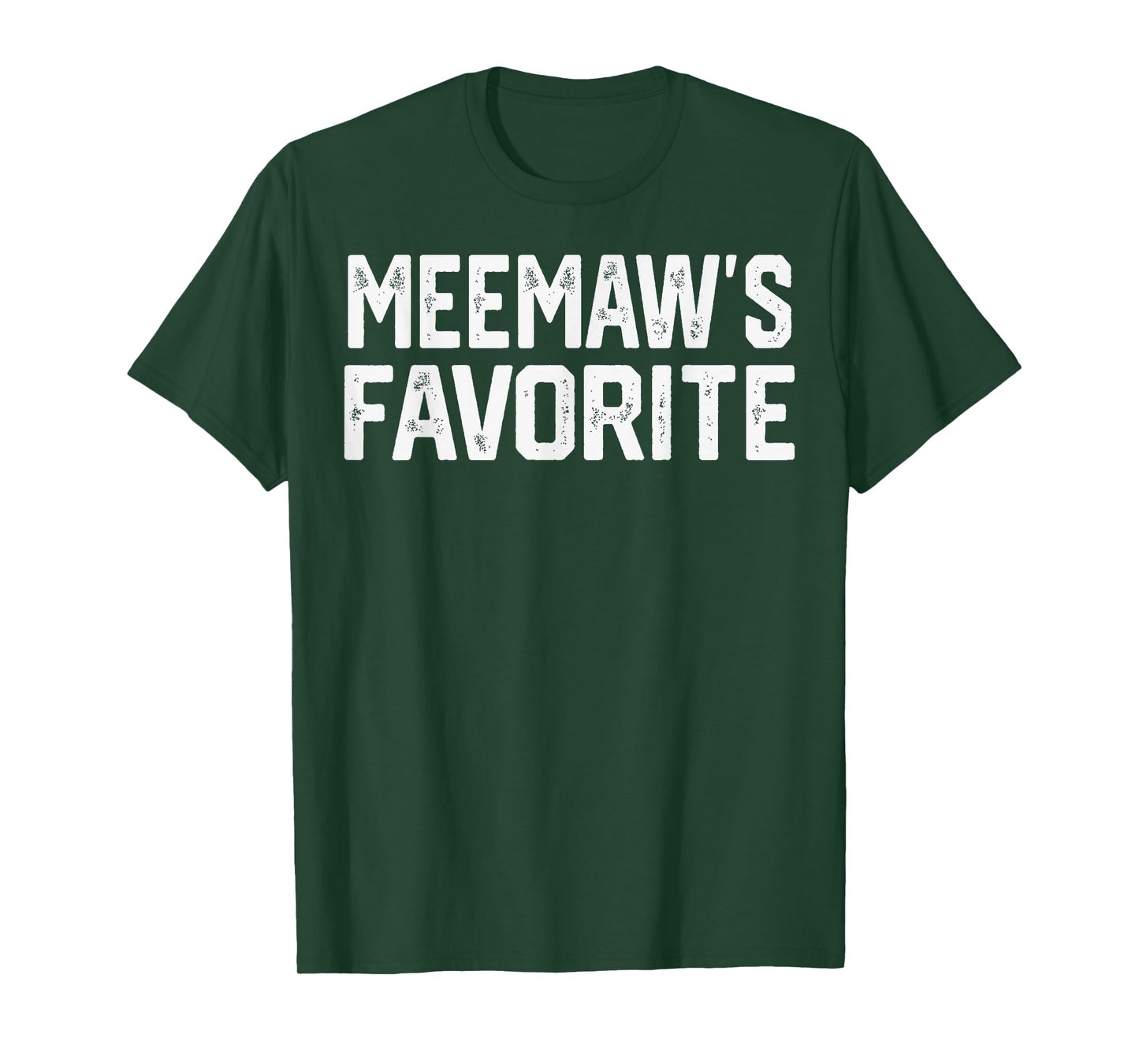 Meemaw’S Favorite Funny Grandparent Grandchild Vintage T-Shirt