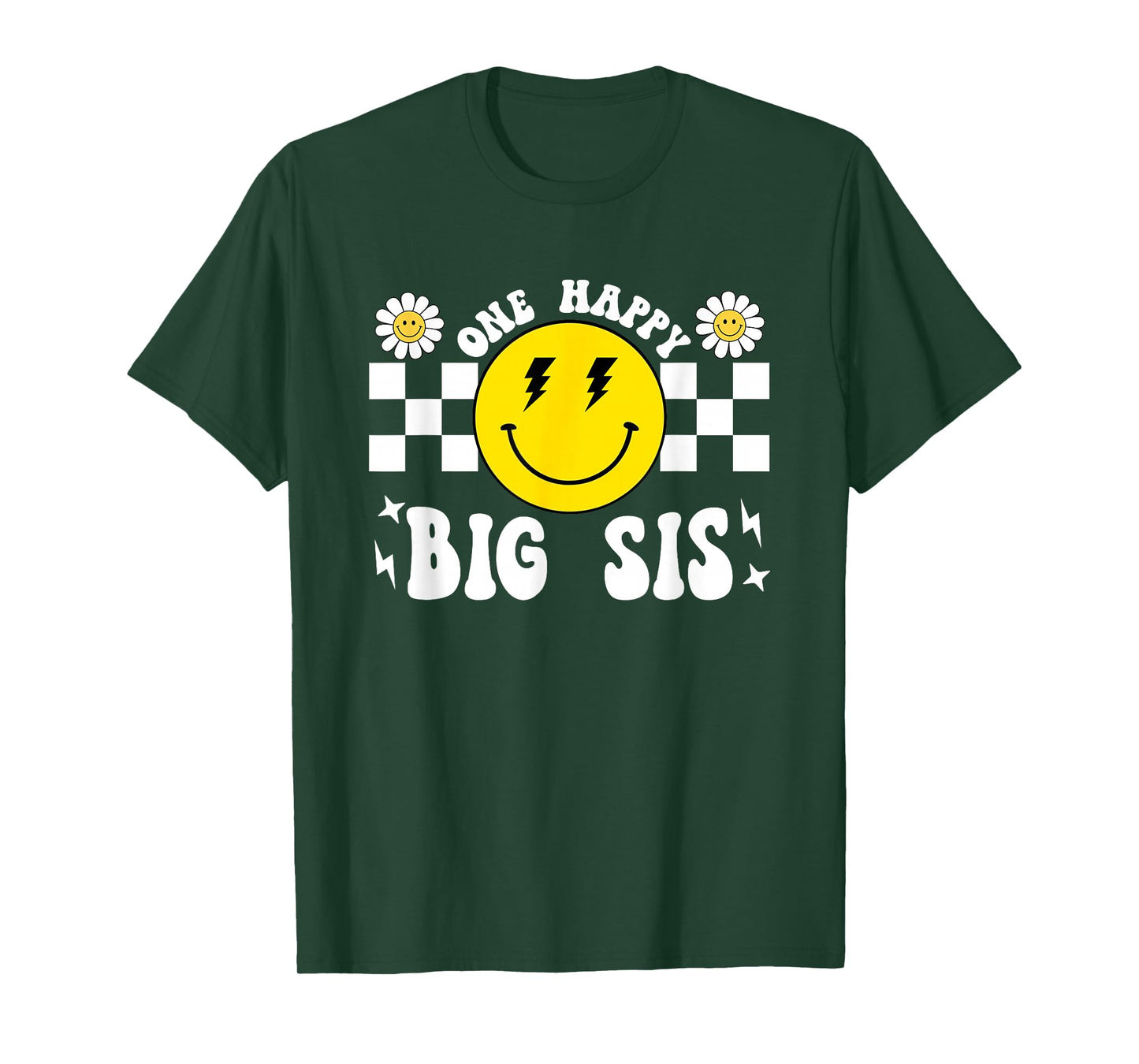 One Happy Dude Big Sis 1st Birthday Family Matching T-Shirt