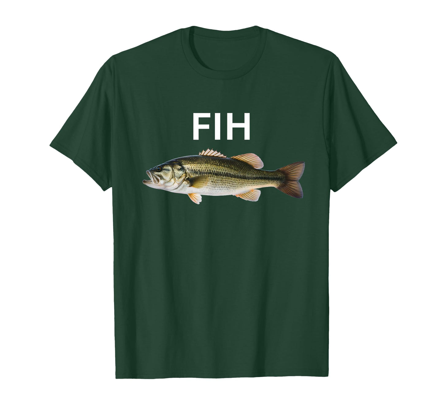 Fih Meme Funny Misspelled Fish Meme Misspelling Brainrot T-Shirt