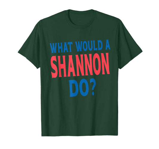 Shannon Surname Funny Team Family Last Name Shannon T-Shirt