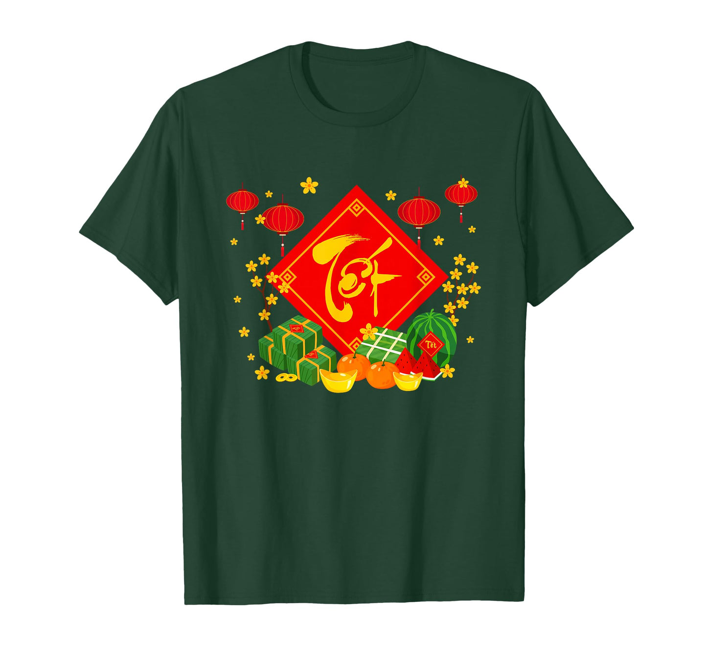 TET Holiday Traditional Vietnamese New Year Decoration T-Shirt