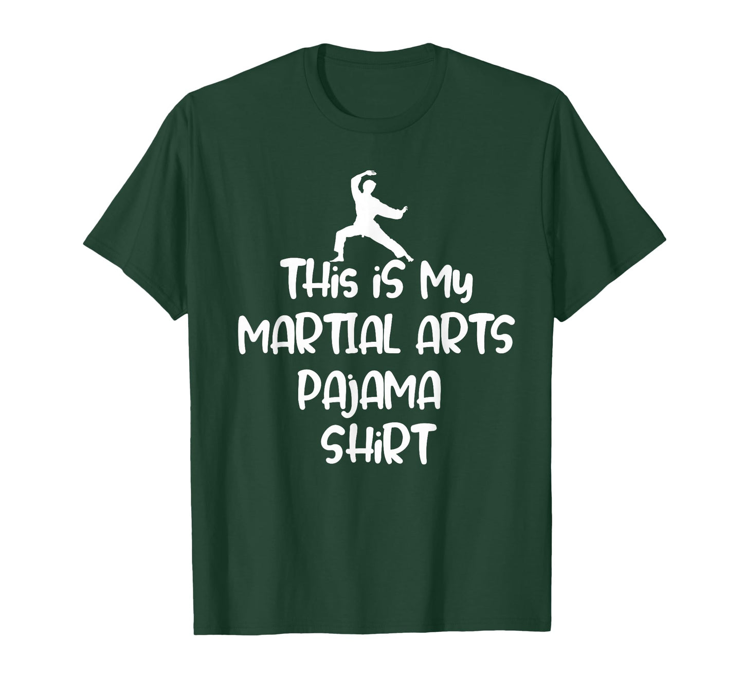 This is My Martial Arts Pajama Shirt Funny Sleep Tee T-Shirt