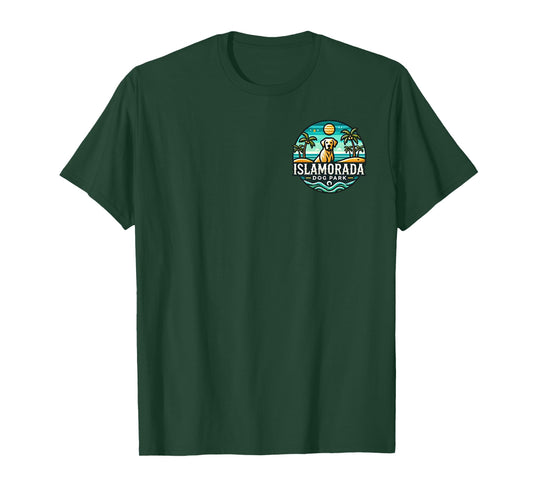 Islamorada Dog Park - Founders Front and Back T-Shirt