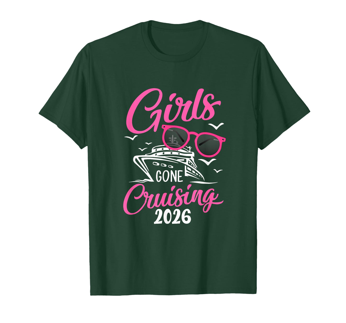 Girls Gone Cruising 2026 Vacation Party Cruise T-Shirt