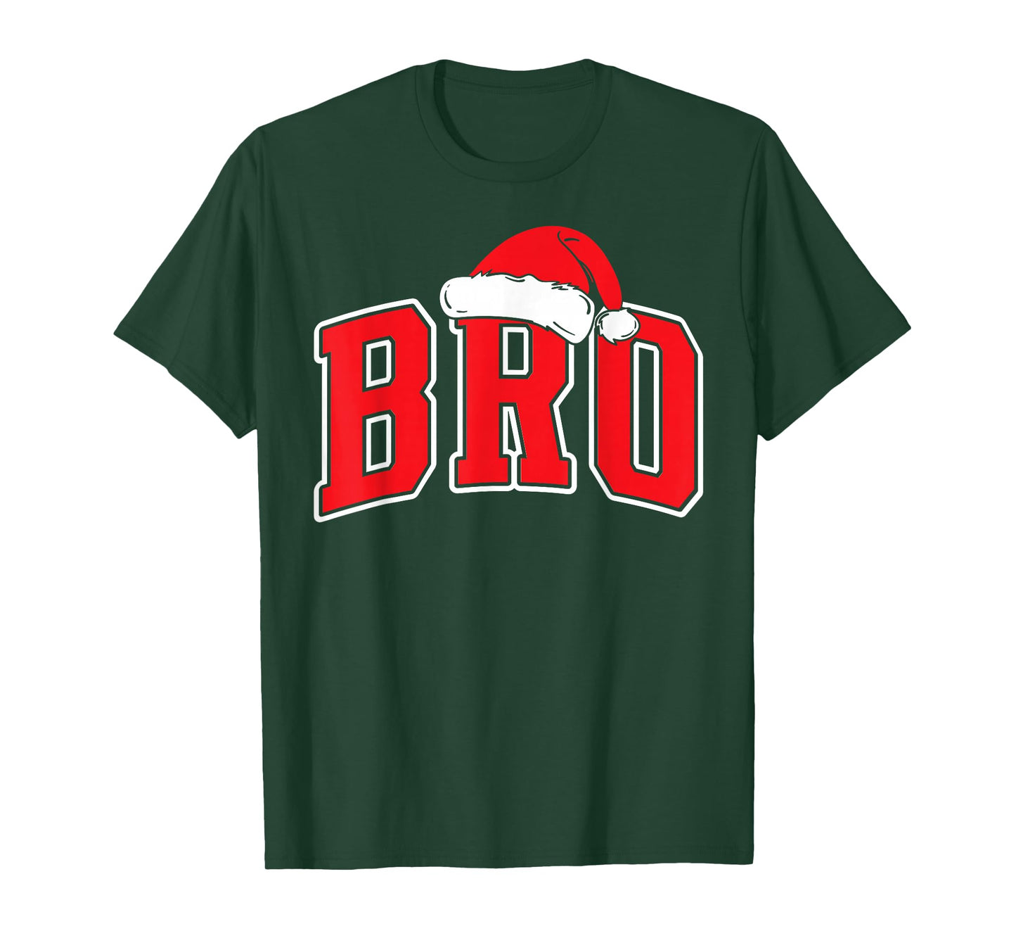 Bro Claus Christmas Matching Family Xmas Pajama Brother T-Shirt