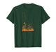Idaho State Outline Mountains Minimalist Line Art T-Shirt