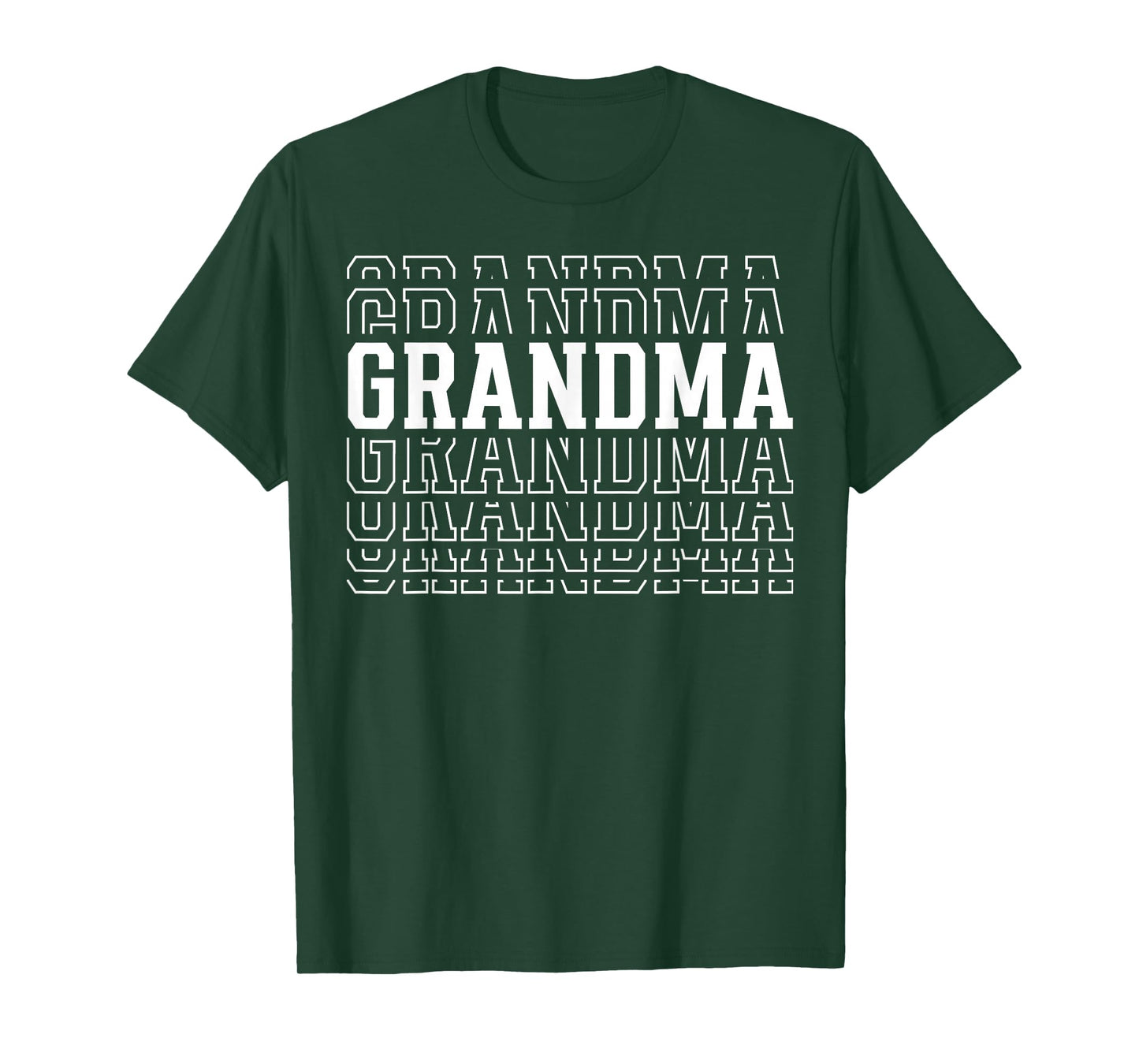 Grandma Funny Layered Text Mother's Day Grandma T-Shirt