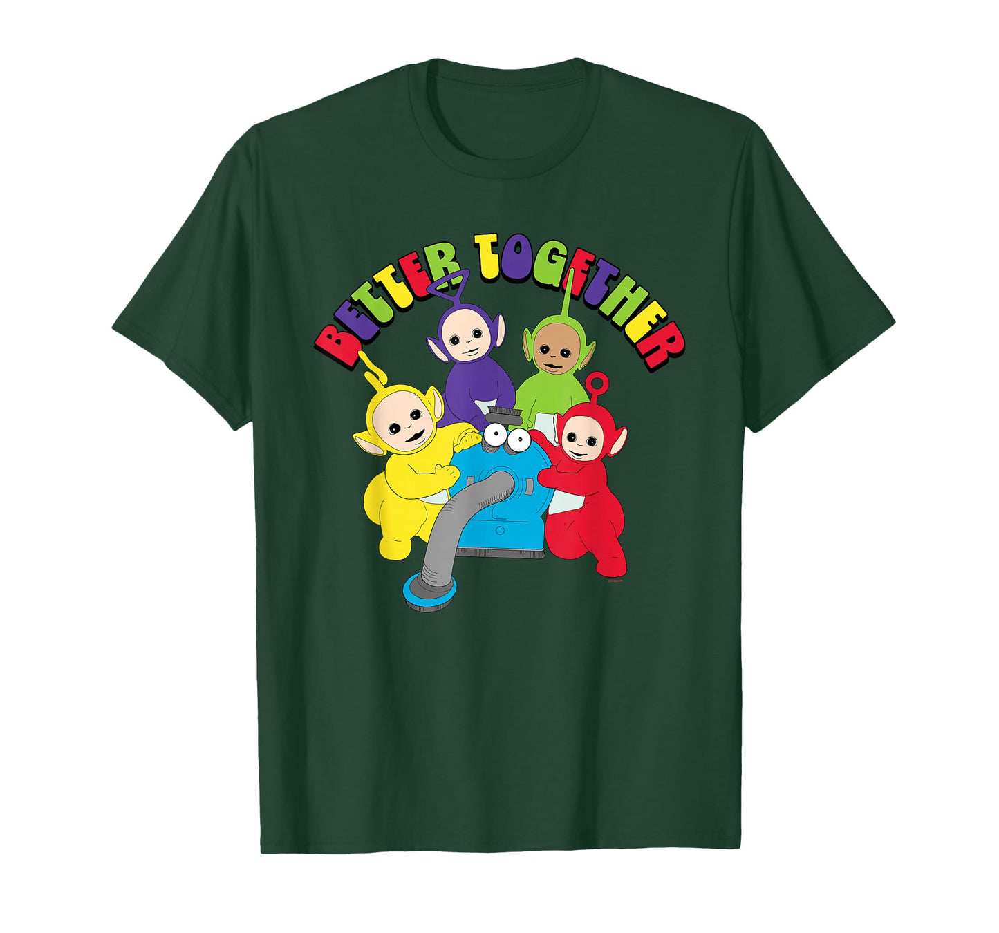 Teletubbies Better Together Rainbow Group NOO-NOO T-Shirt