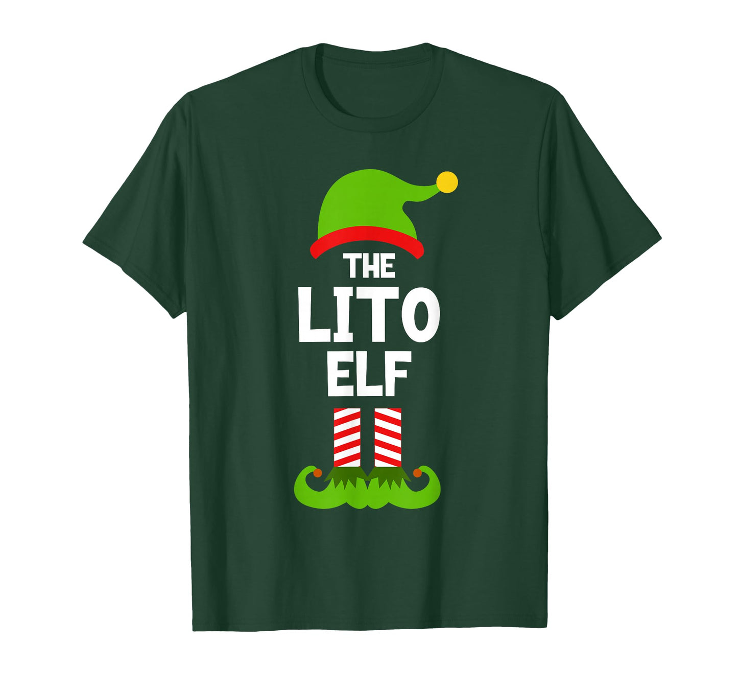 I'm The Lito Elf Christmas Family Pajama Funny T-Shirt