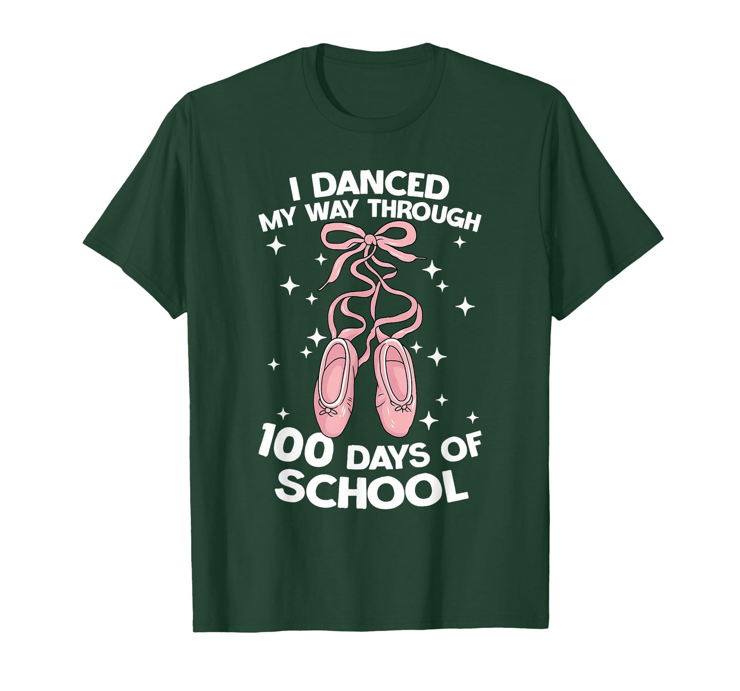 I Danced My Way Through 100 Days of School Cute Awesome T-Shirt