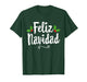 Vintage Feliz Navidad Retro Mexican Christmas Spanish Xmas T-Shirt