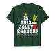 is This Jolly Enough Green Merry Christmas Tree Lights Funny T-Shirt