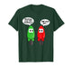 Funny Christmas Lights Joke Light Bulb Working Off On Pun T-Shirt