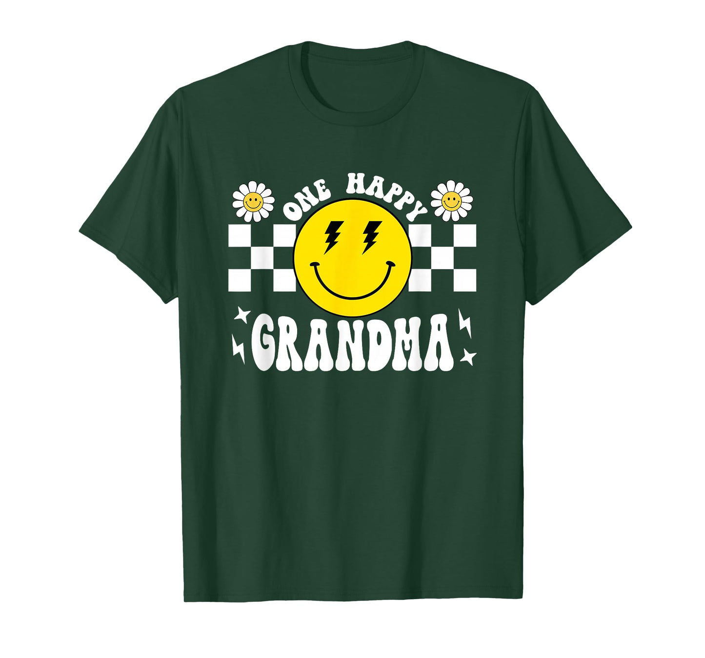 One Happy Dude Grandma 1st Birthday Family Matching T-Shirt