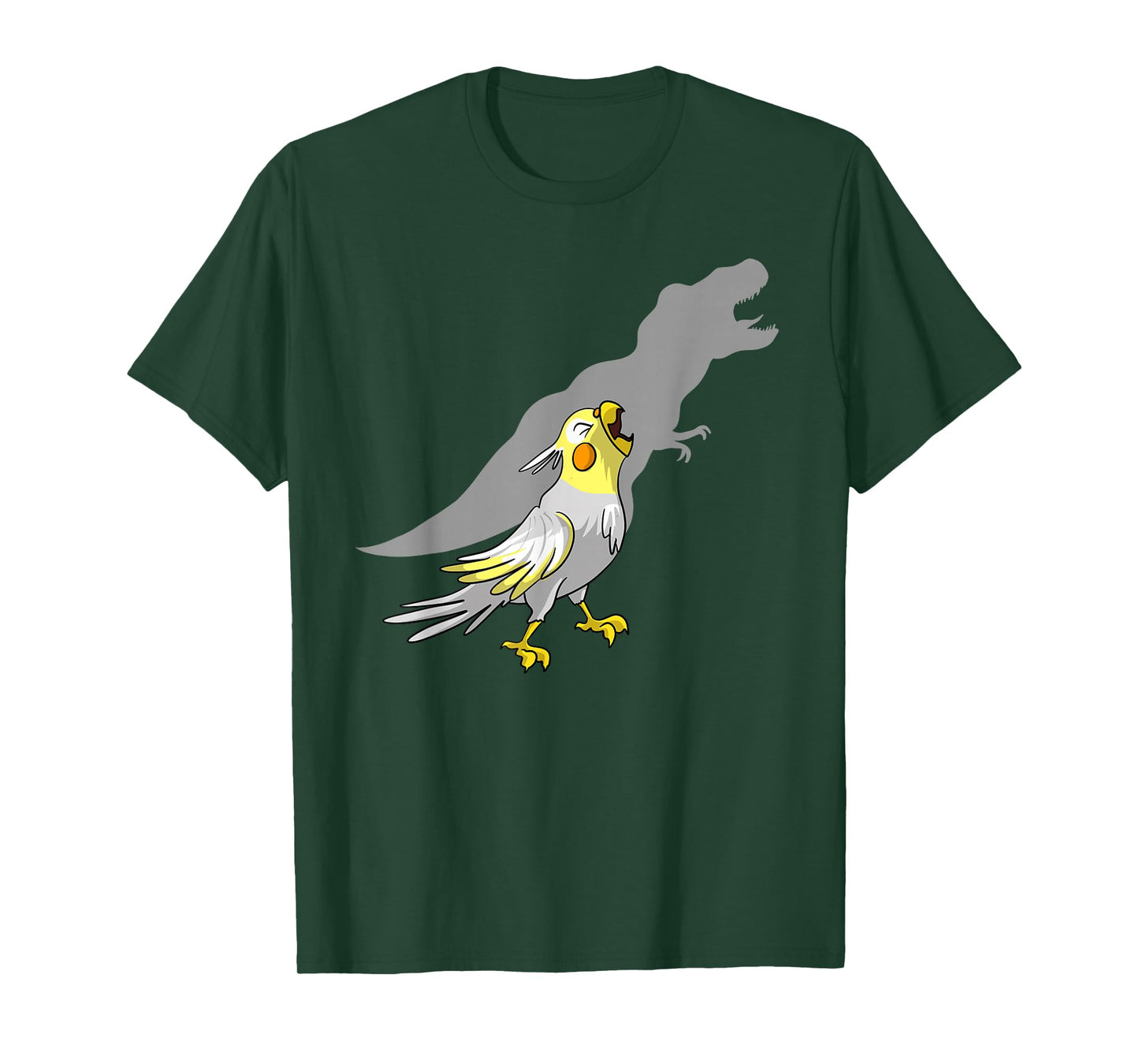 Cool Cockatiel Art for Men Women Parrot Bird Cockatiel Lover T-Shirt