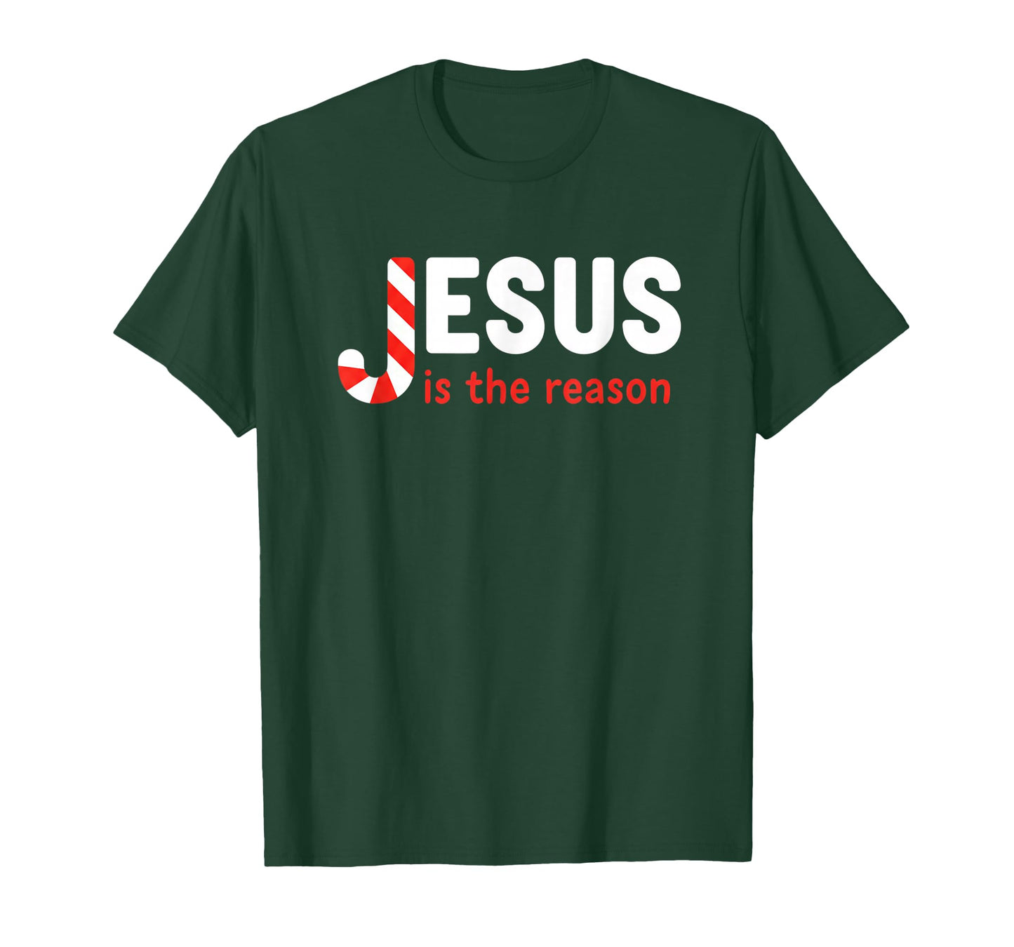 Christian Jesus is The Reason for The Season Christmas Candy T-Shirt