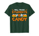 Will Trade Students for Candy Halloween Teacher School Humor T-Shirt